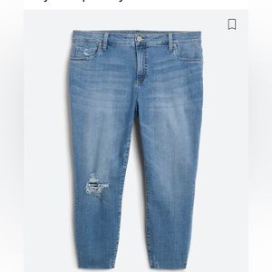 KUT FROM THE KLOTH
Dayna Crop Skinny Jean plus size 24w inseam 24.5